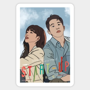 Start-Up-Kdrama pop art poster Sticker